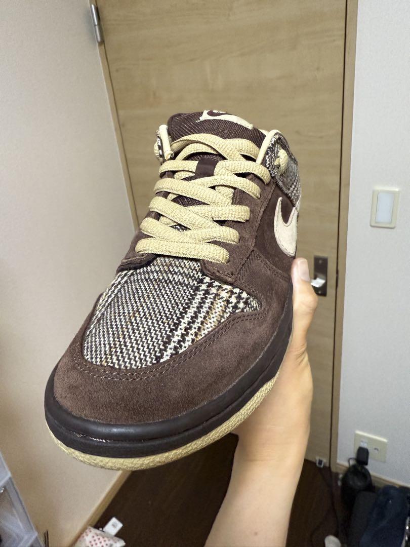 スケートボード Nike Dunk Low tweed