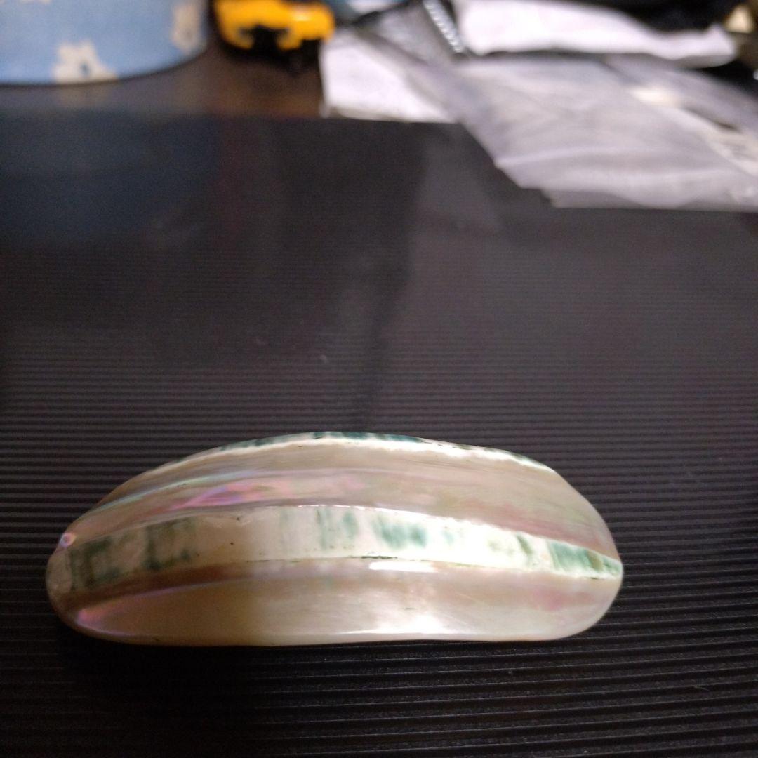 天然夜光貝バレッタ