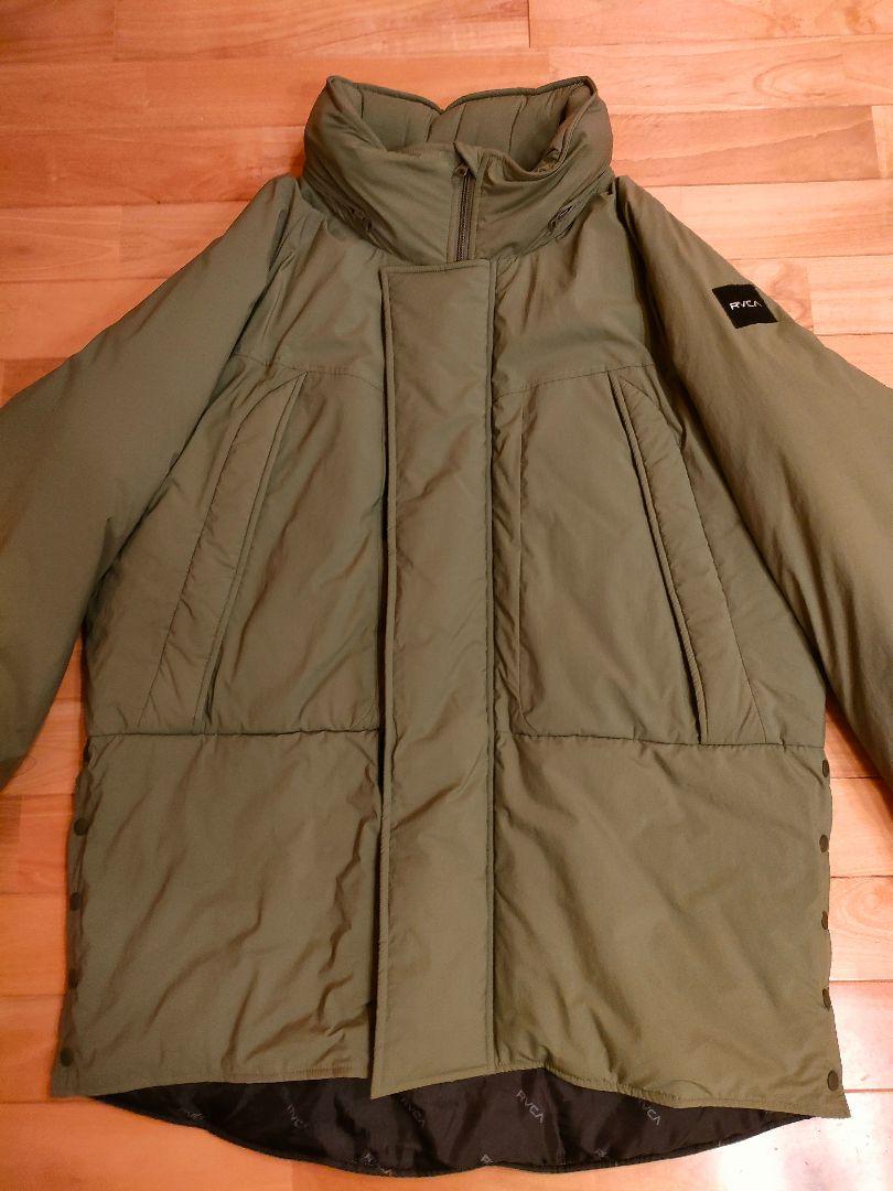 RVCA オリーブグリーン ダウンジャケット