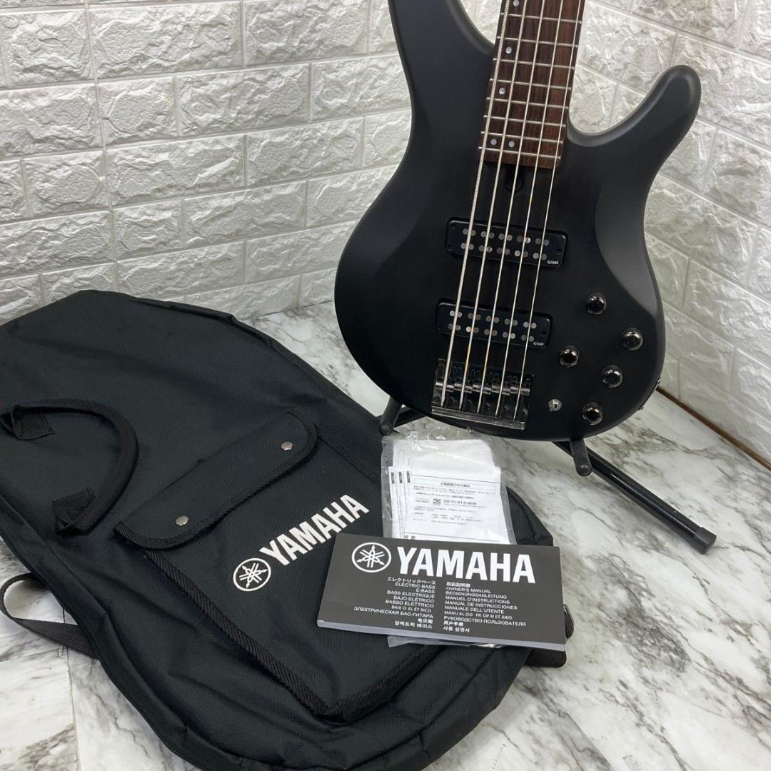 美品　yamaha ヤマハ　 5弦 ベース　TRBX505　マットブラック