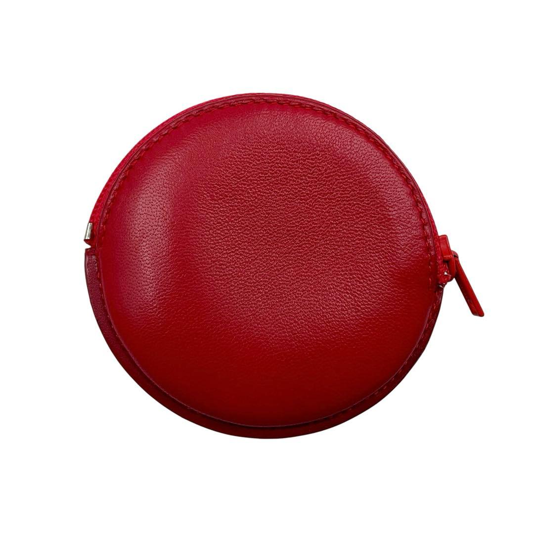 【極美品】LOEWE ロエベ　アナグラム　ケース 小銭入れ レッド　赤