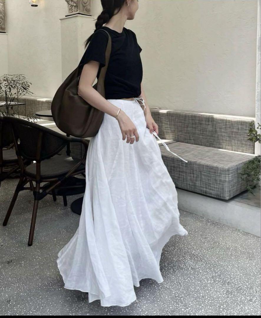 marno shirley skirt whiteの通販 by 幡s shop｜ラクマ