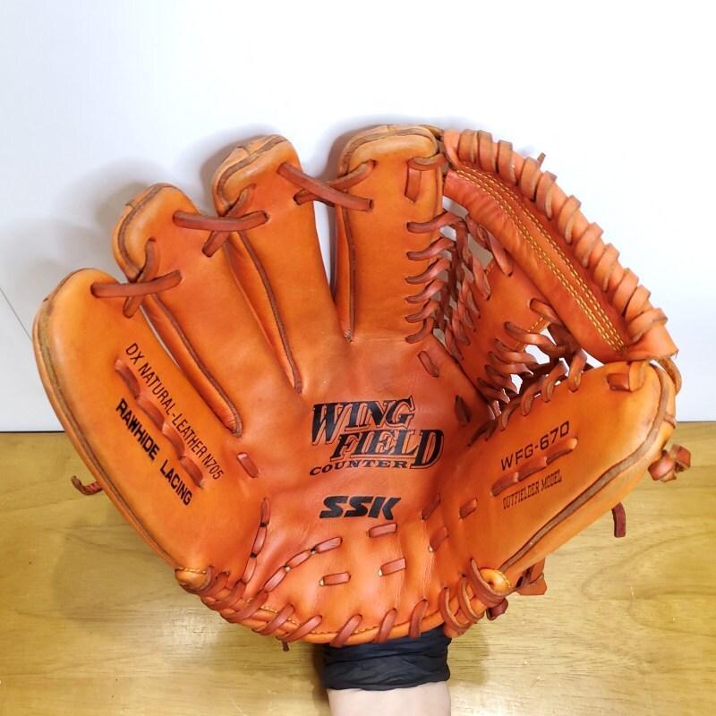 SSK ウィングフィールド ハイグレードモデル 左投げ用 外野用 軟式グローブ