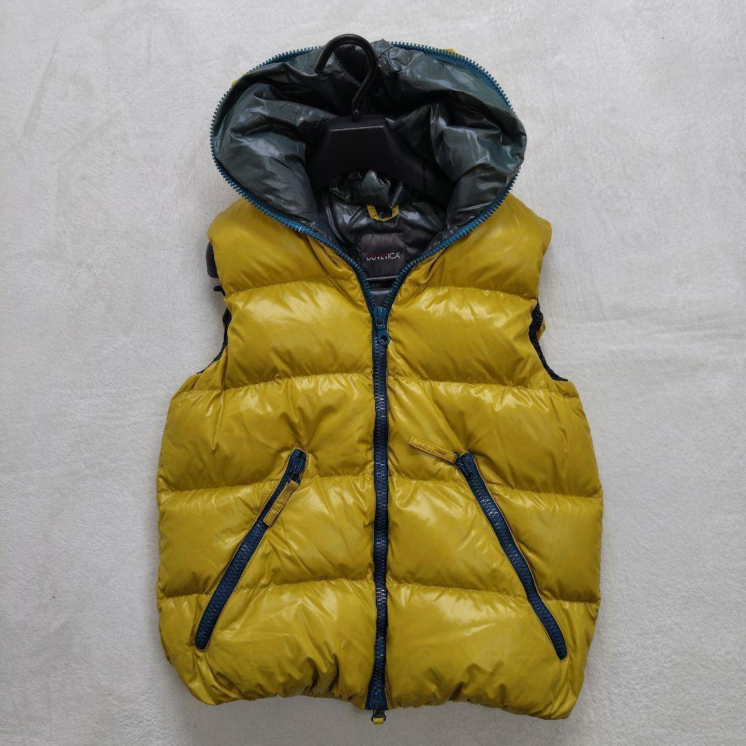 極美品　定番　デュベティカ　ダウンベスト　バイカラー キルティング　L
