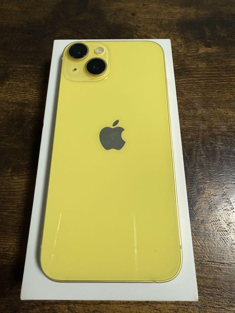 【美品】iPhone 14 128GB simフリー イエロー
