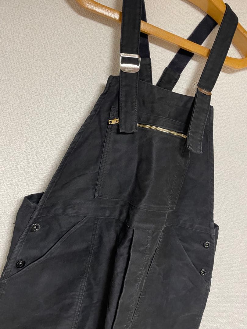 40s Le Mont Saint Michel ブラックモールスキン パンツ 40s Le Mont Saint Michel ブラックモールスキン パンツ