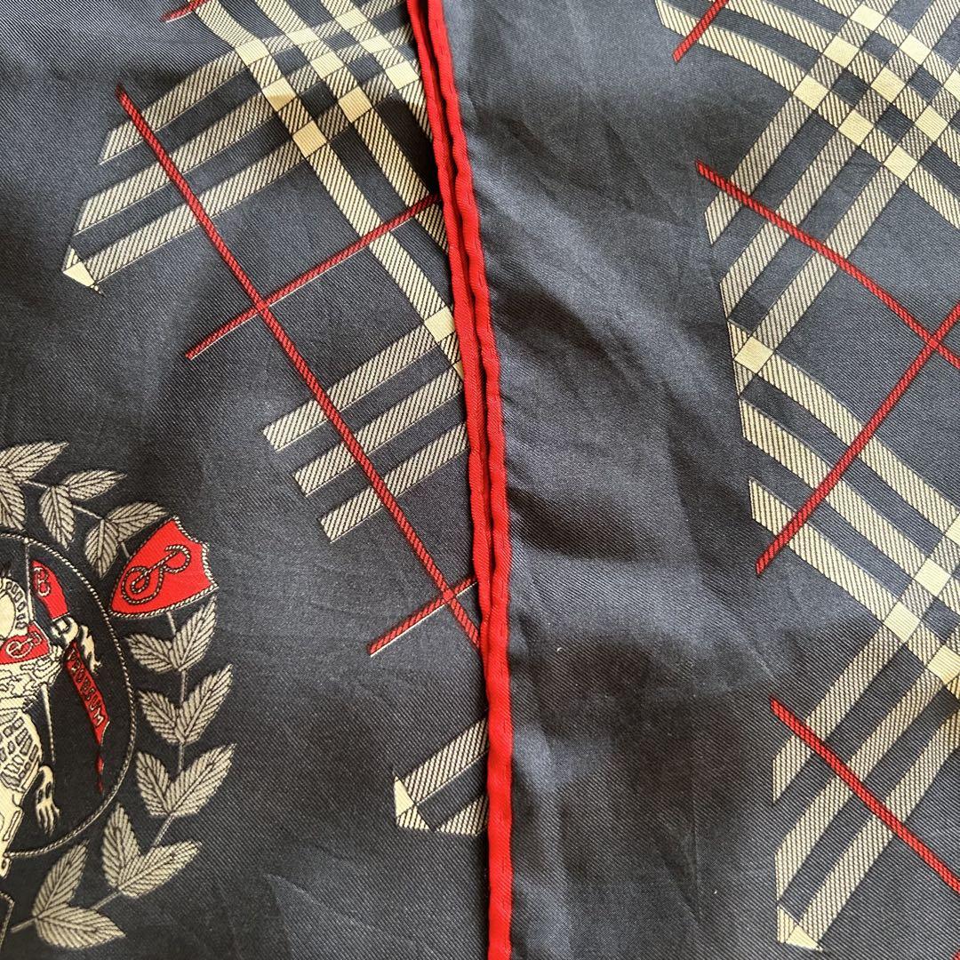 Burberry's バーバリーズ スカーフ シルク100％ ノバチェック柄 BURBERRY バーバリー シルクスカーフ スカーフ チェック柄