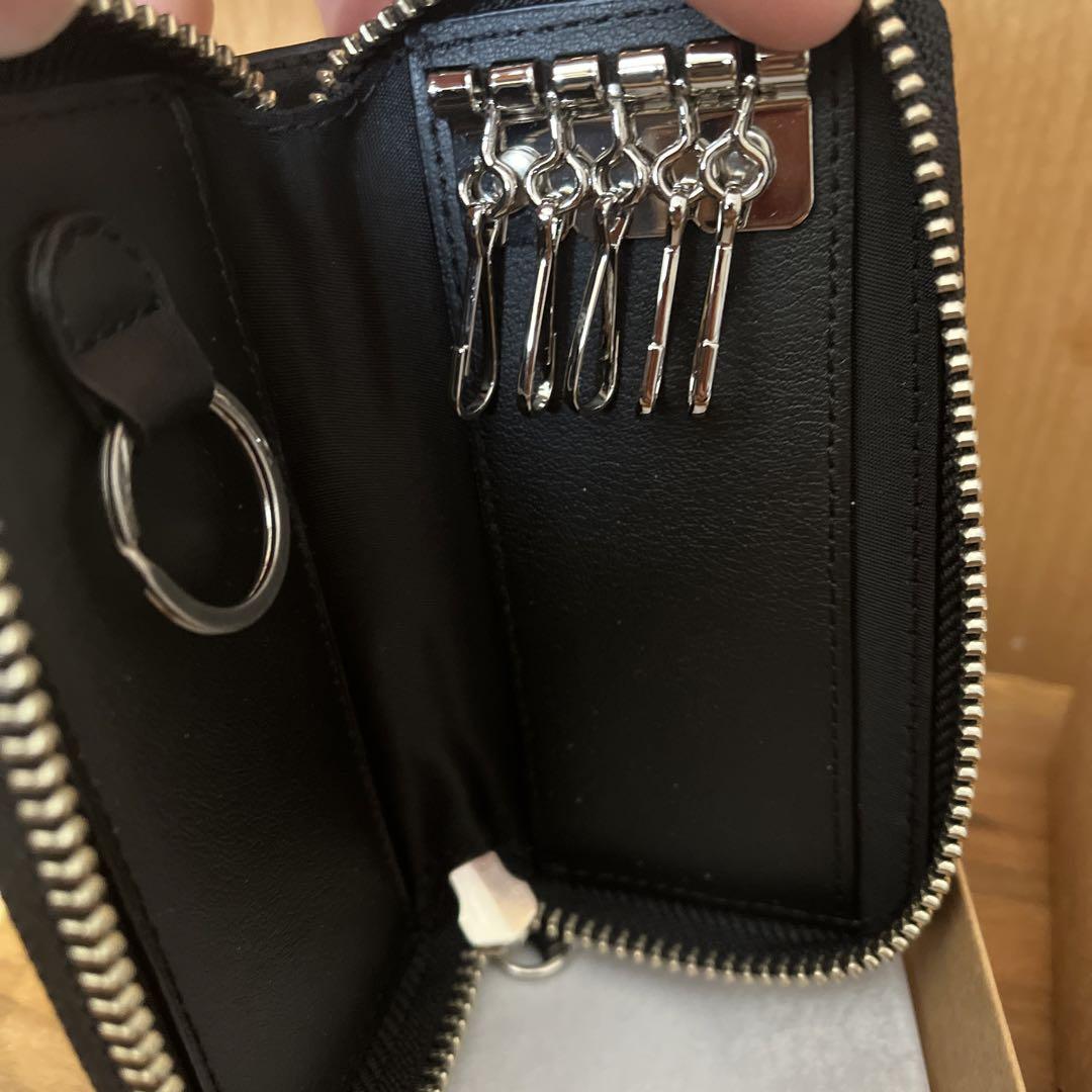MUJI (無印良品) - 無印良品のキーカードケース ブラックの通販