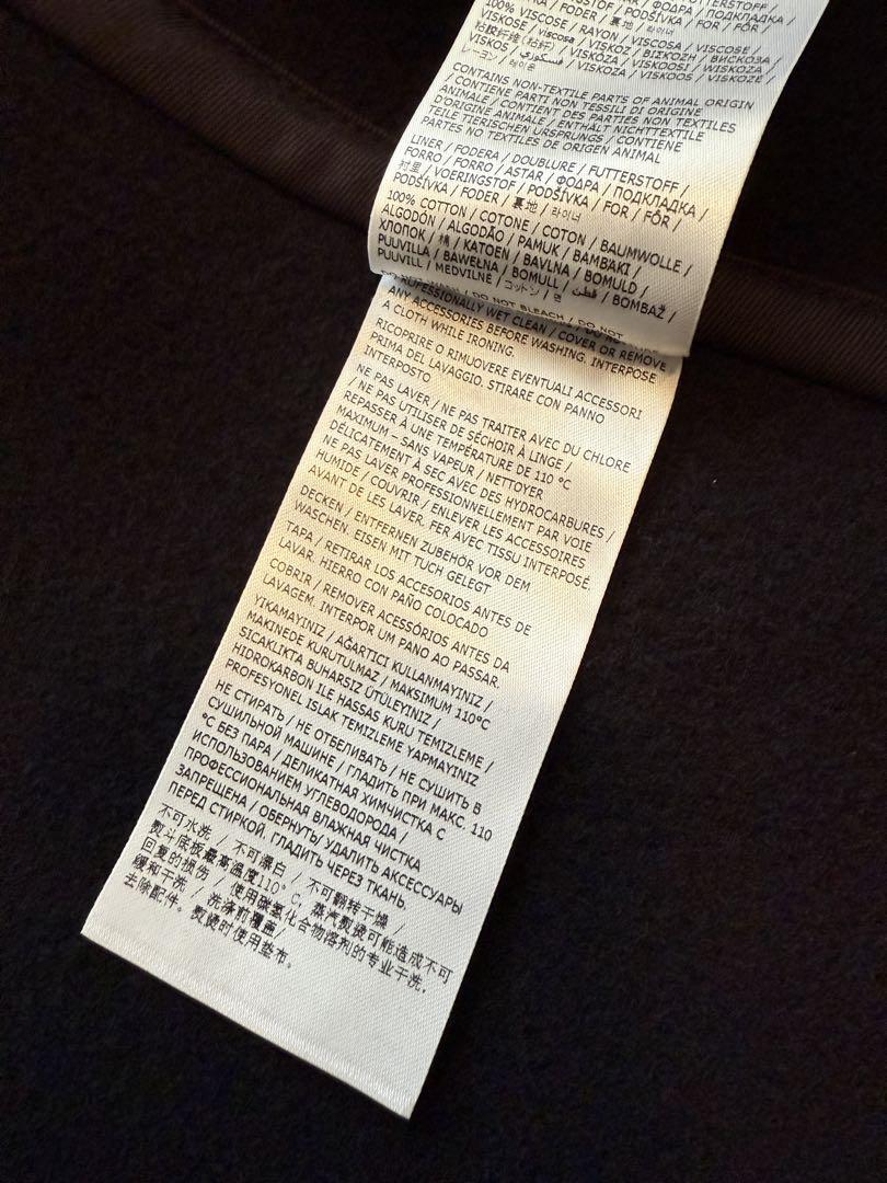 48 / Jil Sander Wardrobe ダブルコート バージンウール
