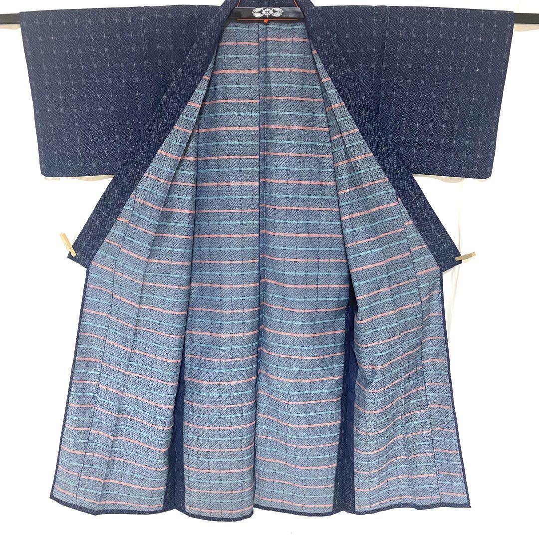 楽天市場】名古屋帯 単品 正絹 仕立て付き 九寸 紫 大島紬裂取り