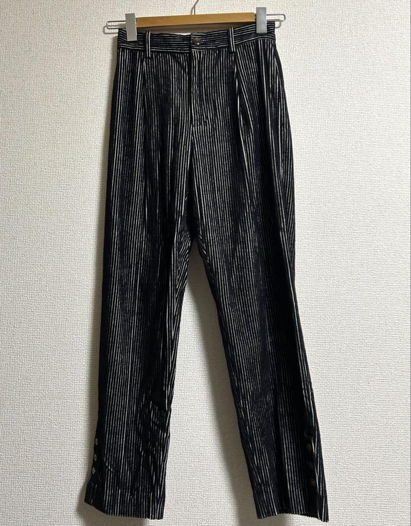 AMERI アメリ　COLOR CORDUROY TAPERED PANTS