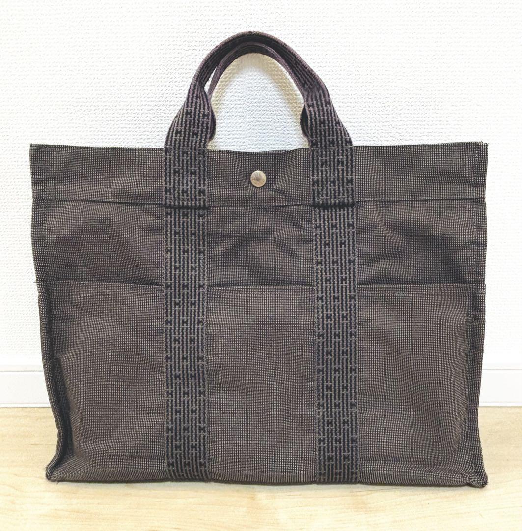 美品 エルメス エールラインMM トートバッグ 廃盤 - メルカリ