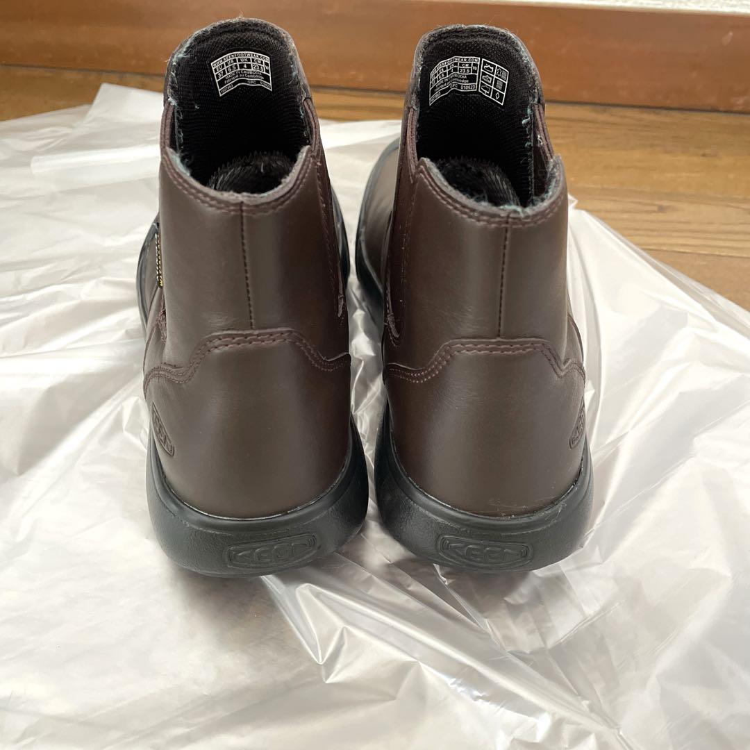 KEEN キーン　チェルシーブーツ　23.5 防水　ブラウン