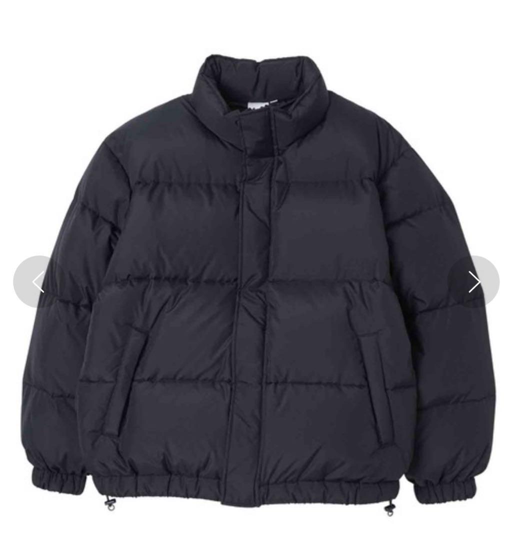 X-GIRL ブラック ダウンジャケット