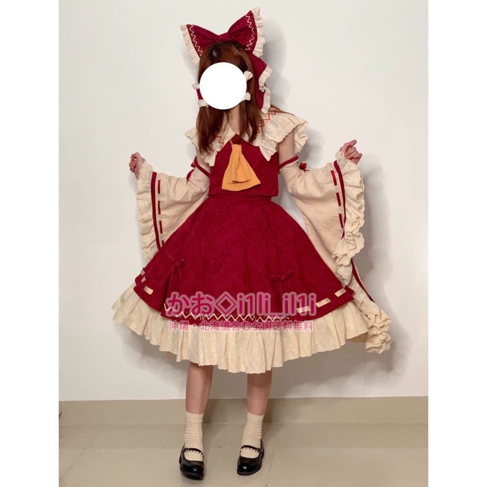 東方project 博麗霊夢 森森仙 コスプレ衣装