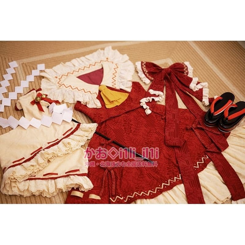 東方project 博麗霊夢 森森仙 コスプレ衣装