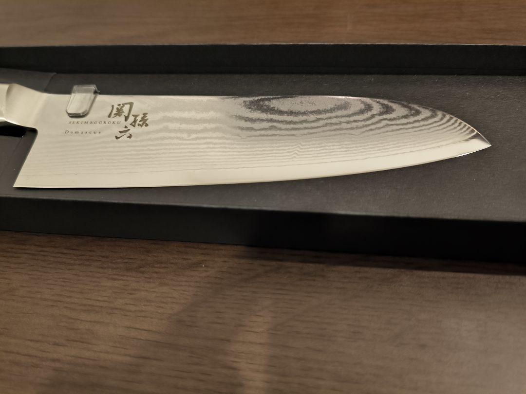 貝印 関孫六 ダマスカス 三徳包丁 165mm AE520