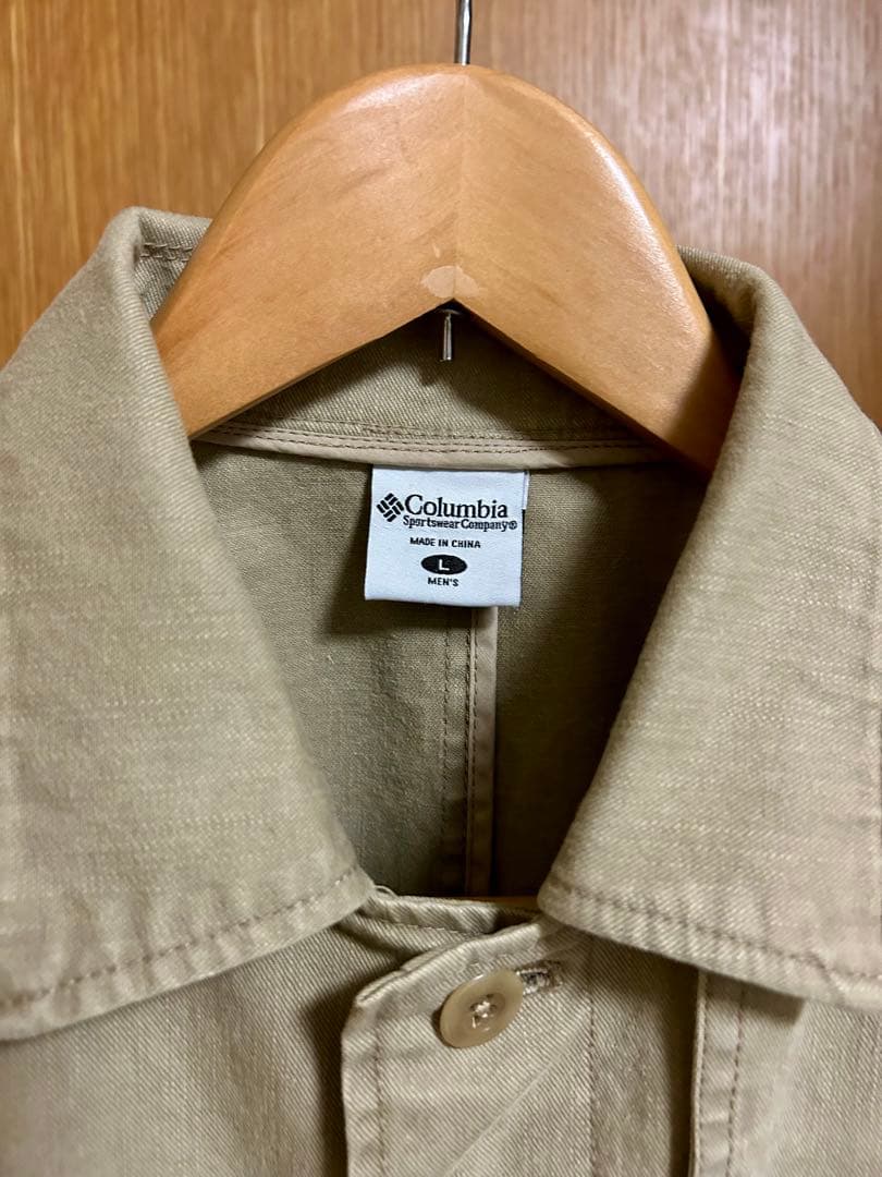 値下げ Columbia コロンビア ワークジャケット ミリタリージャケット L 値下げ Columbia コロンビア ワークジャケット ミリタリージャケット L