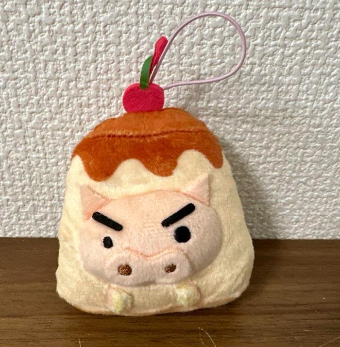 プディング型豚ぬいぐるみ ストラップ付き - メルカリ