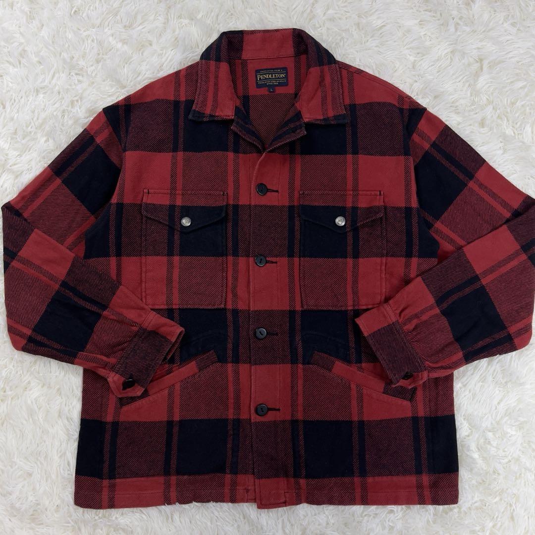 PENDLETON scout shirt ネルシャツ バッファローチェック