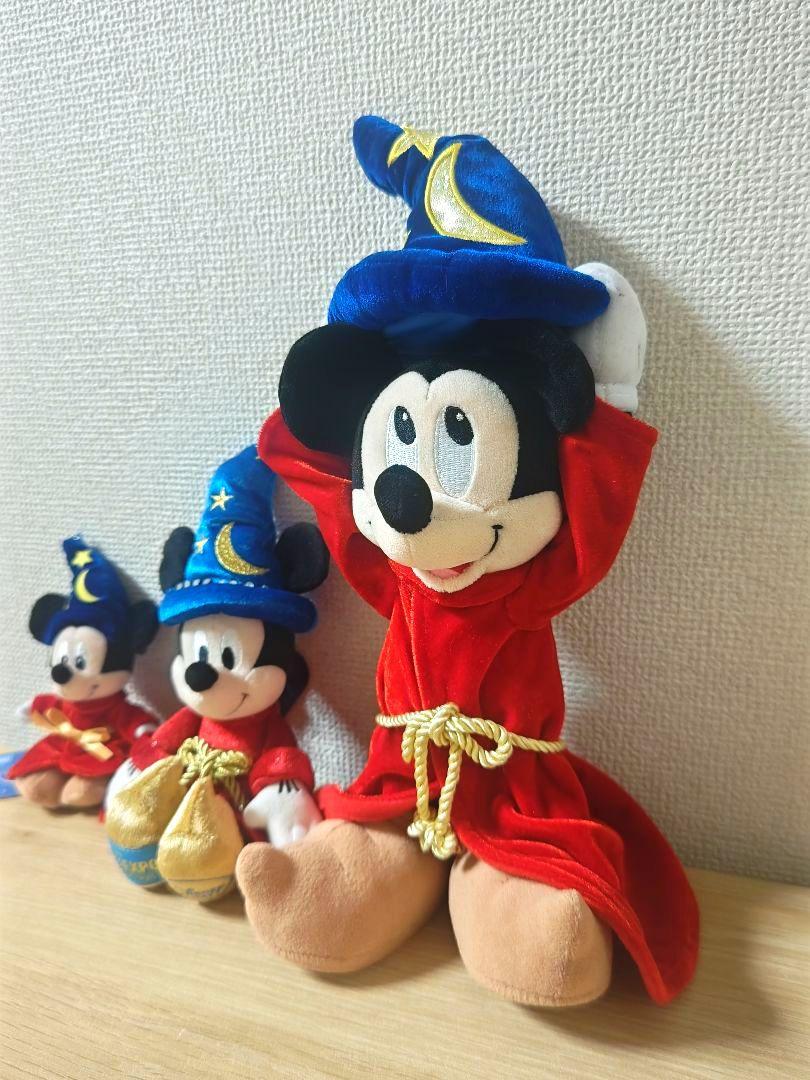 新品 D23 EXPO ミッキー ぬいぐるみ ソーサラー ディズニー