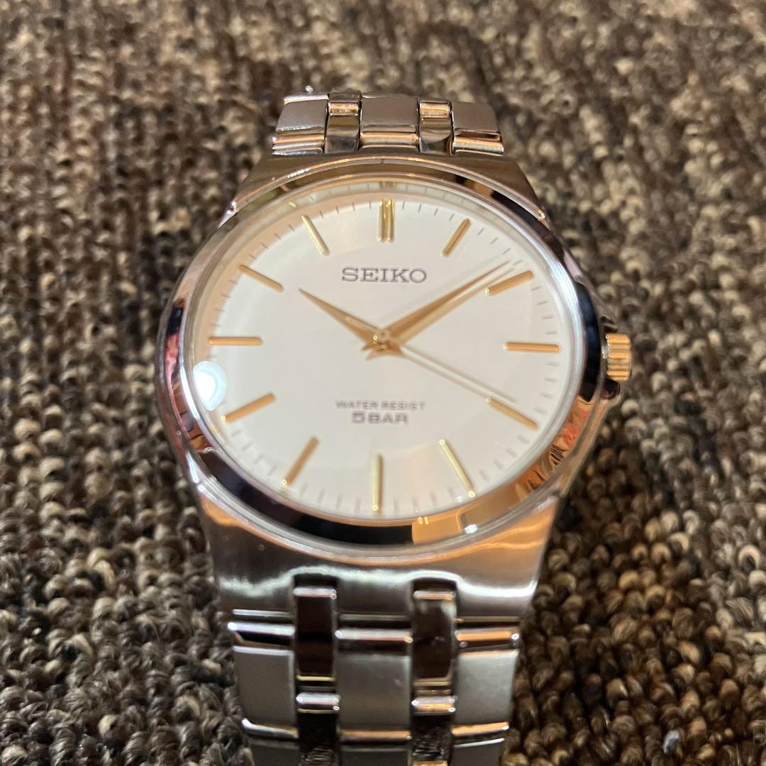 楽天市場】SEIKO DOLCE（文字盤カラーホワイト）（メンズ腕時計