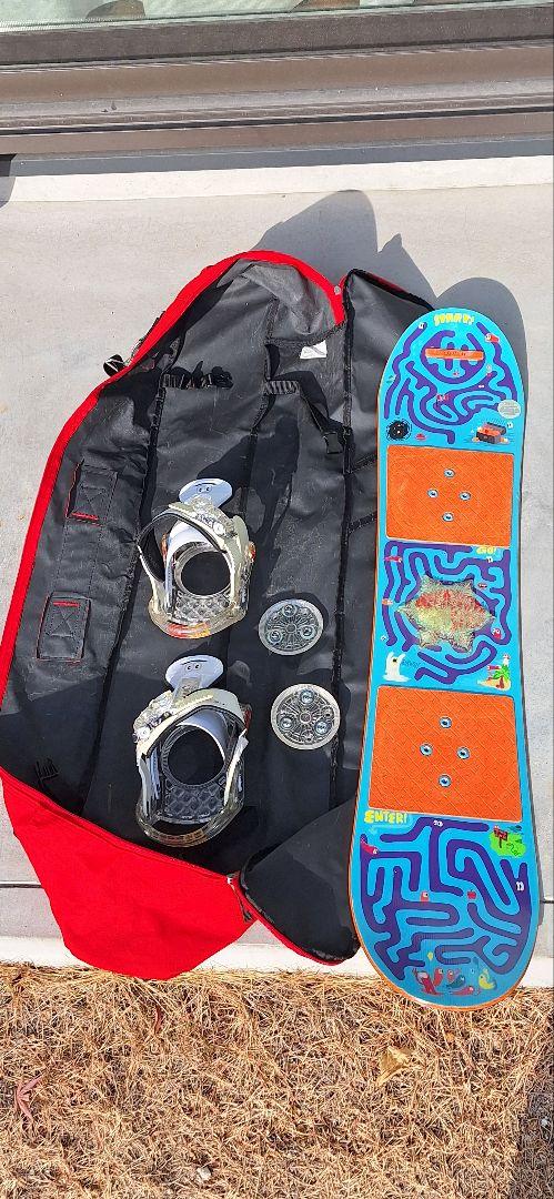 BURTON　アフタースクール100センチバインセット　　ケース付き