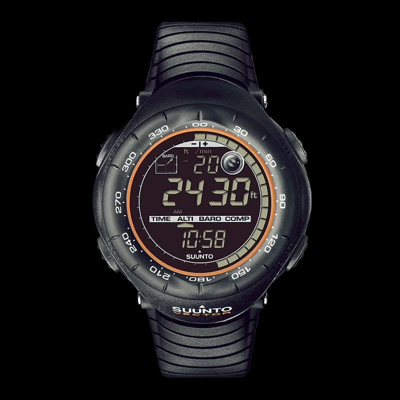 美品 SUUNTO VECTOR Black スント ベクター ブラック 黒