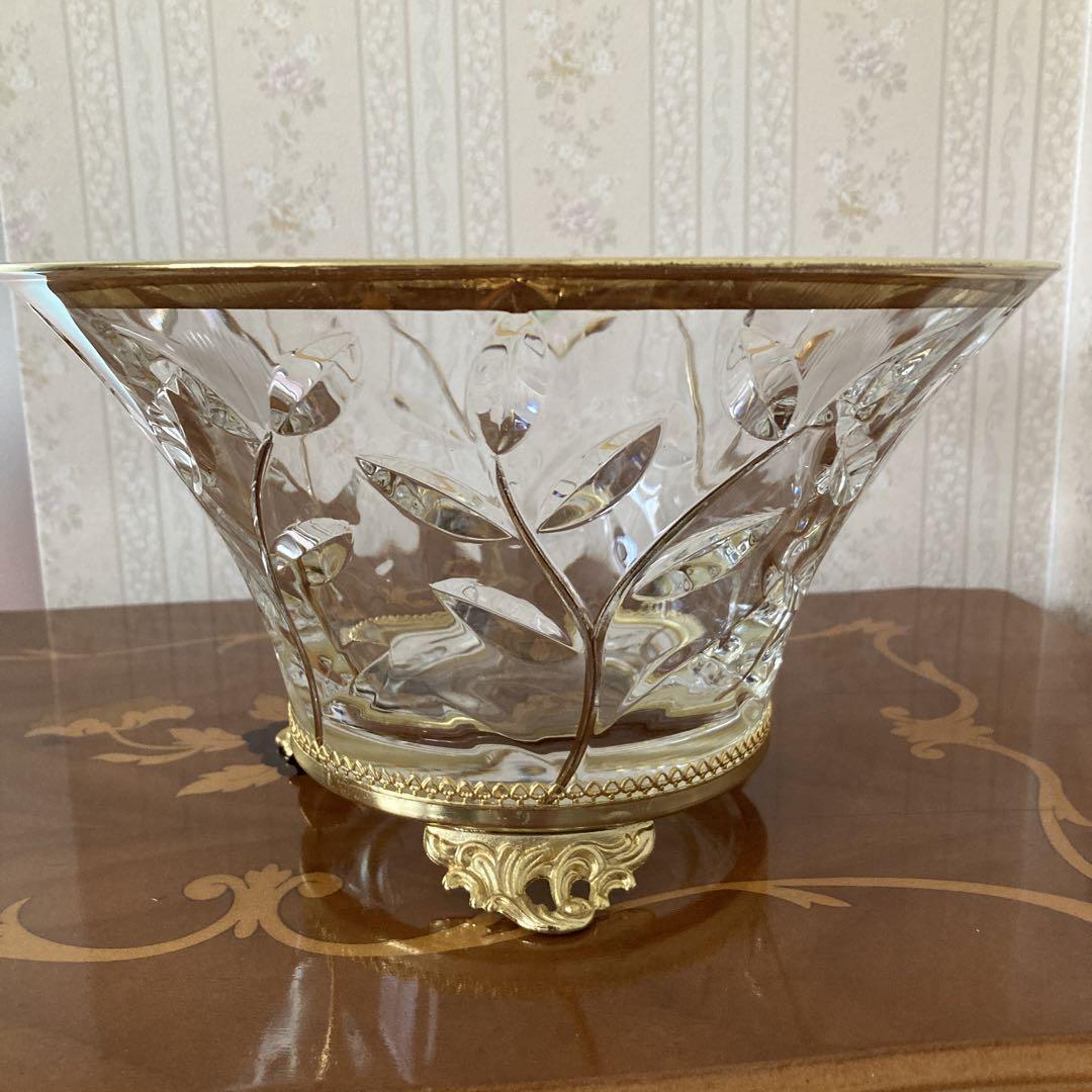 ブランチ　CREART ITALY CRYSTAL24% LEAD花器