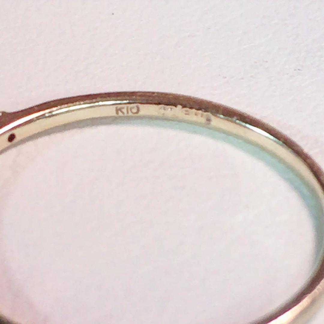 Collette K10金リングダイヤモンド　0.05ct