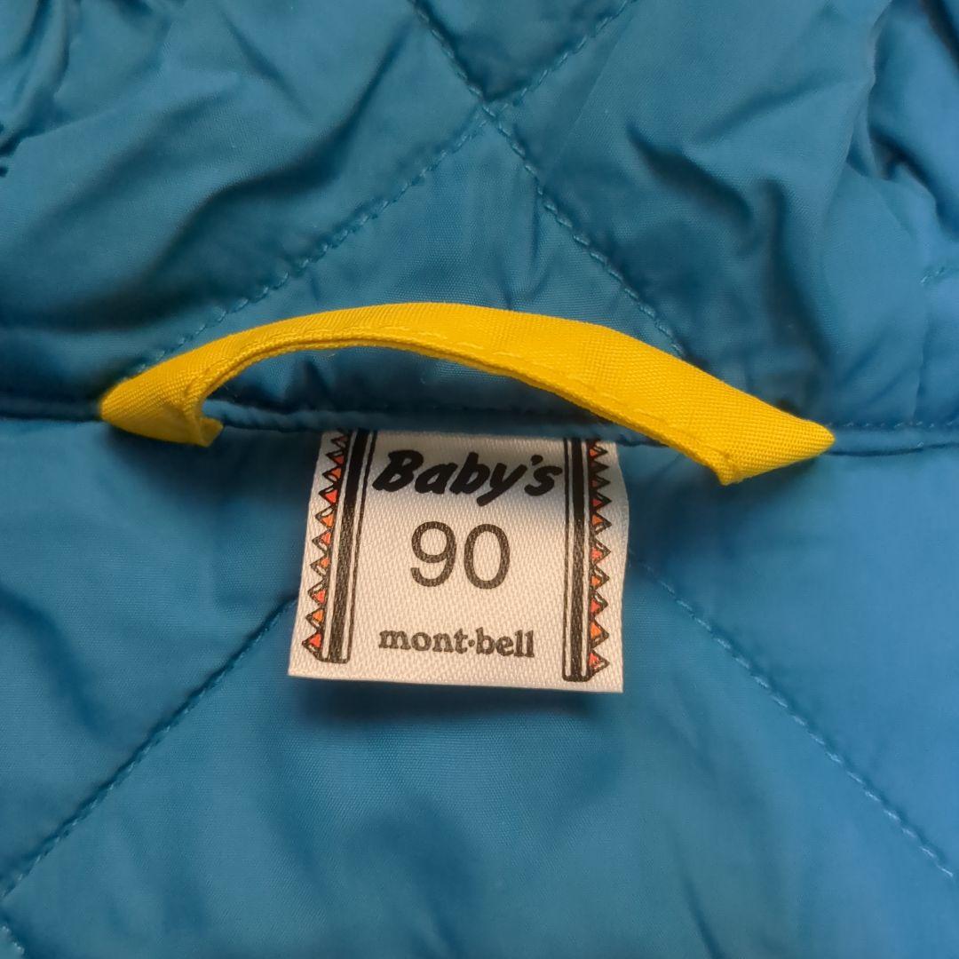 montbell 子供用スキーウェア 90 黄色