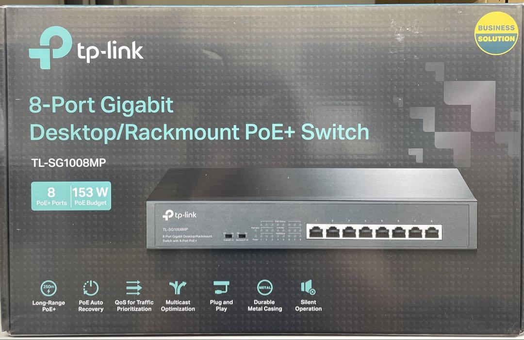 TP-Link 8-Port Gigabit PoE