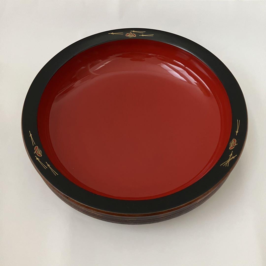 塗り菓子鉢