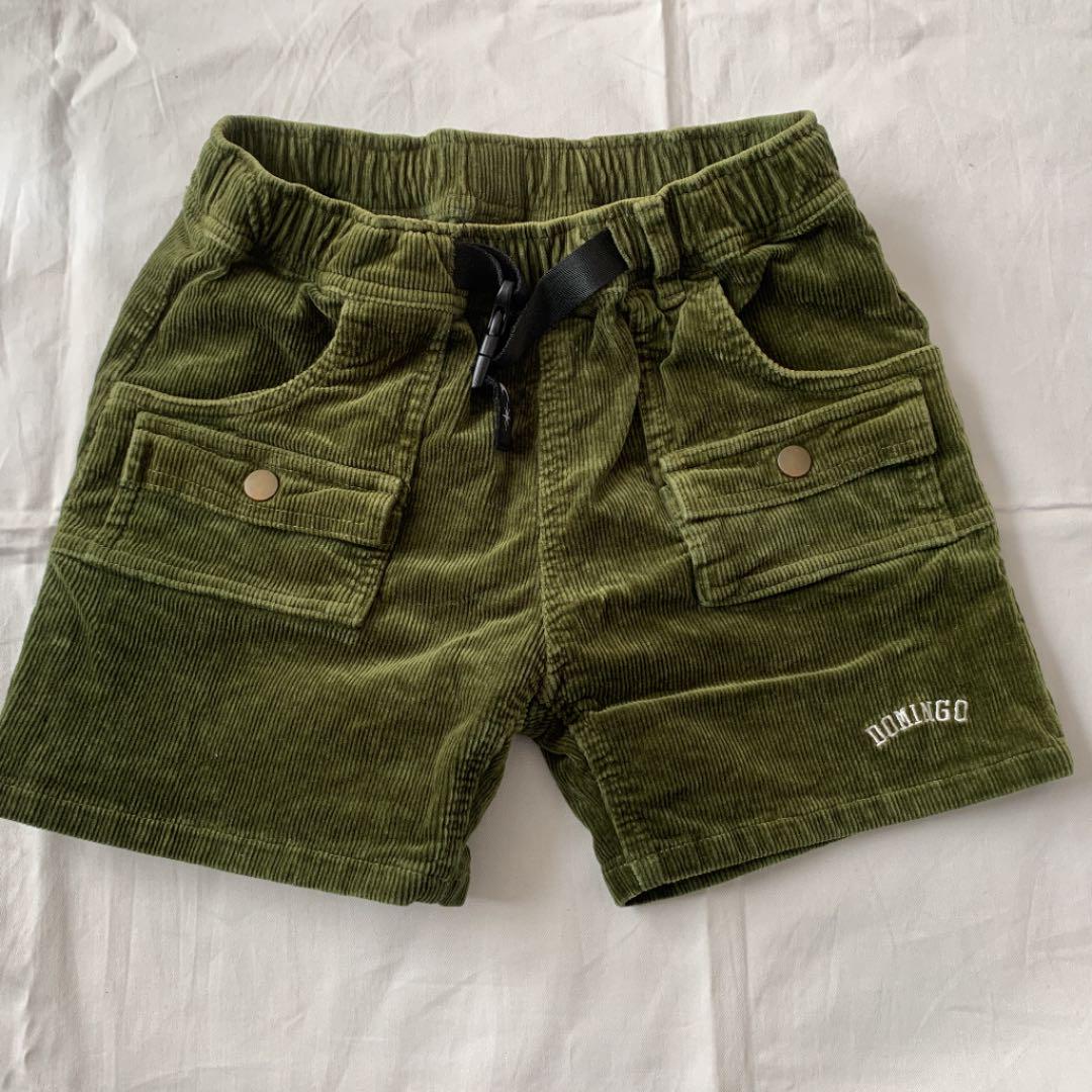 Mサイズ　ルースイソンブラ　ドミンゴ　コーデュロイショートパンツ ルースインソブラ ドミンゴ コーデュロイハーフパンツ 140