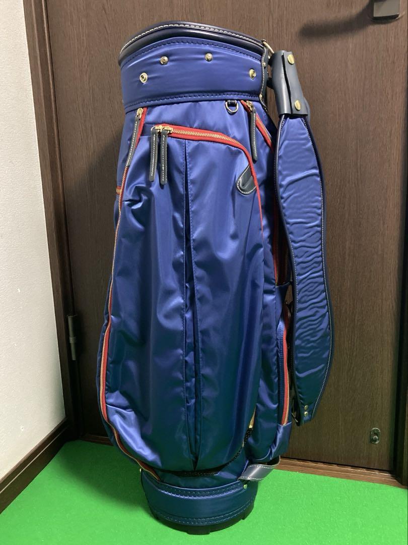 考英舎 キャディバッグ 9型 軽量 3.3kg ハンドメイド 高密度