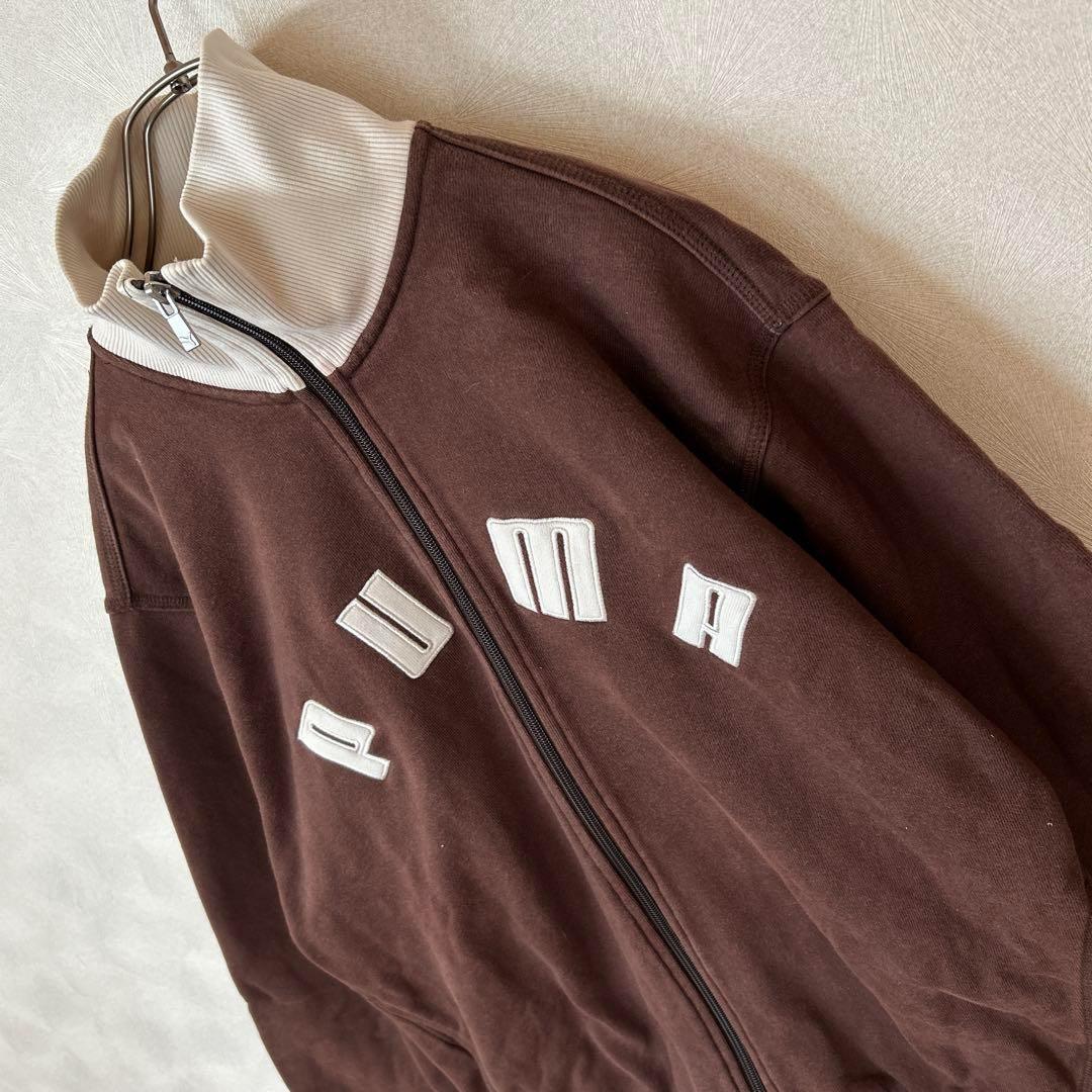 PUMA プーマ 刺繍 アーチロゴ ヒットユニオン スウェットトラックジャケット