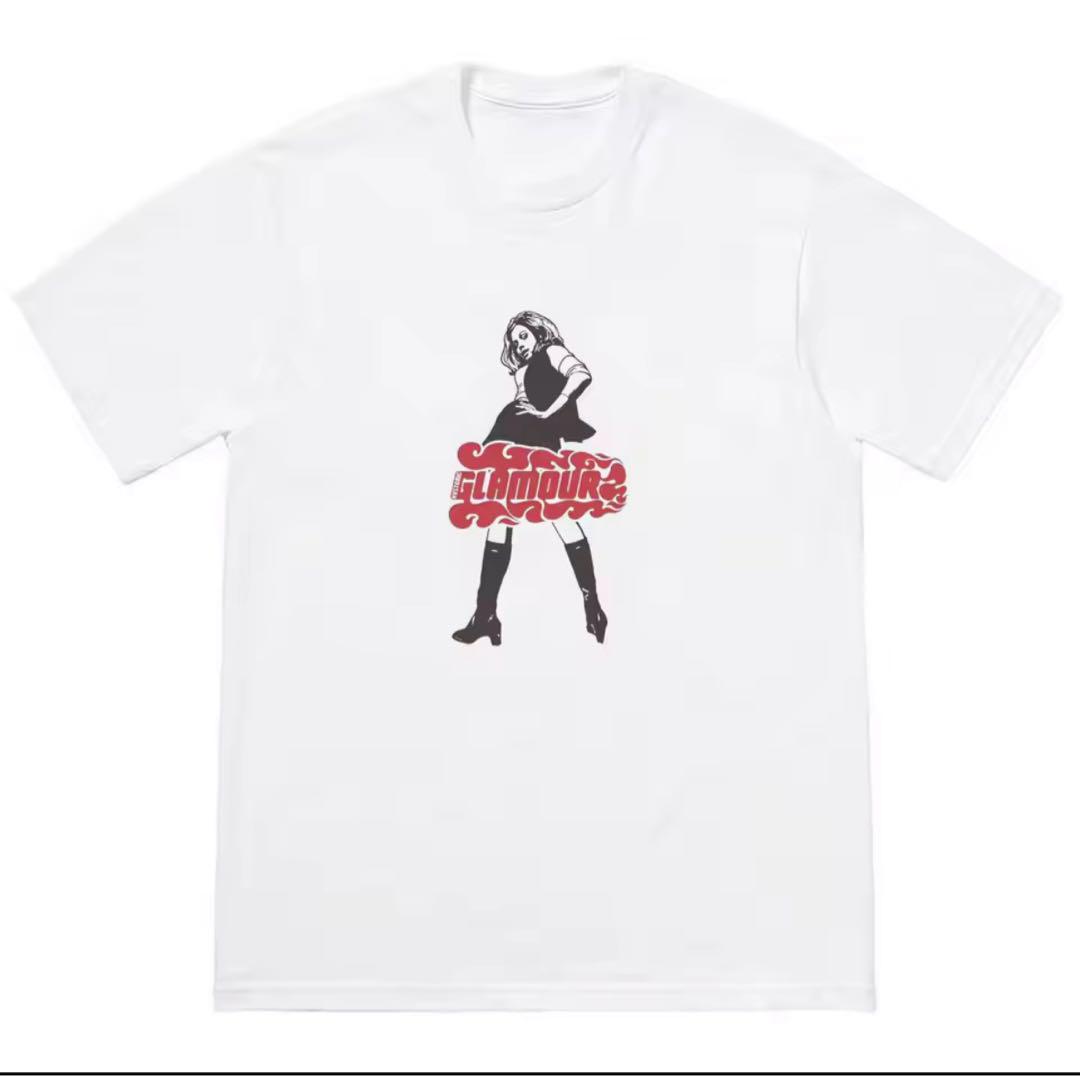 HYSTERIC GLAMOUR グラフィックTシャツ ホワイト - メルカリ
