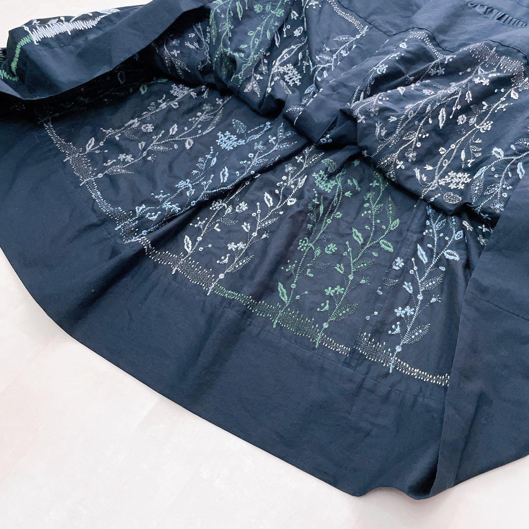 新品タグ付き✨コットンハウスアヤ カッスルクームガーデン 草の実 ワンピース M