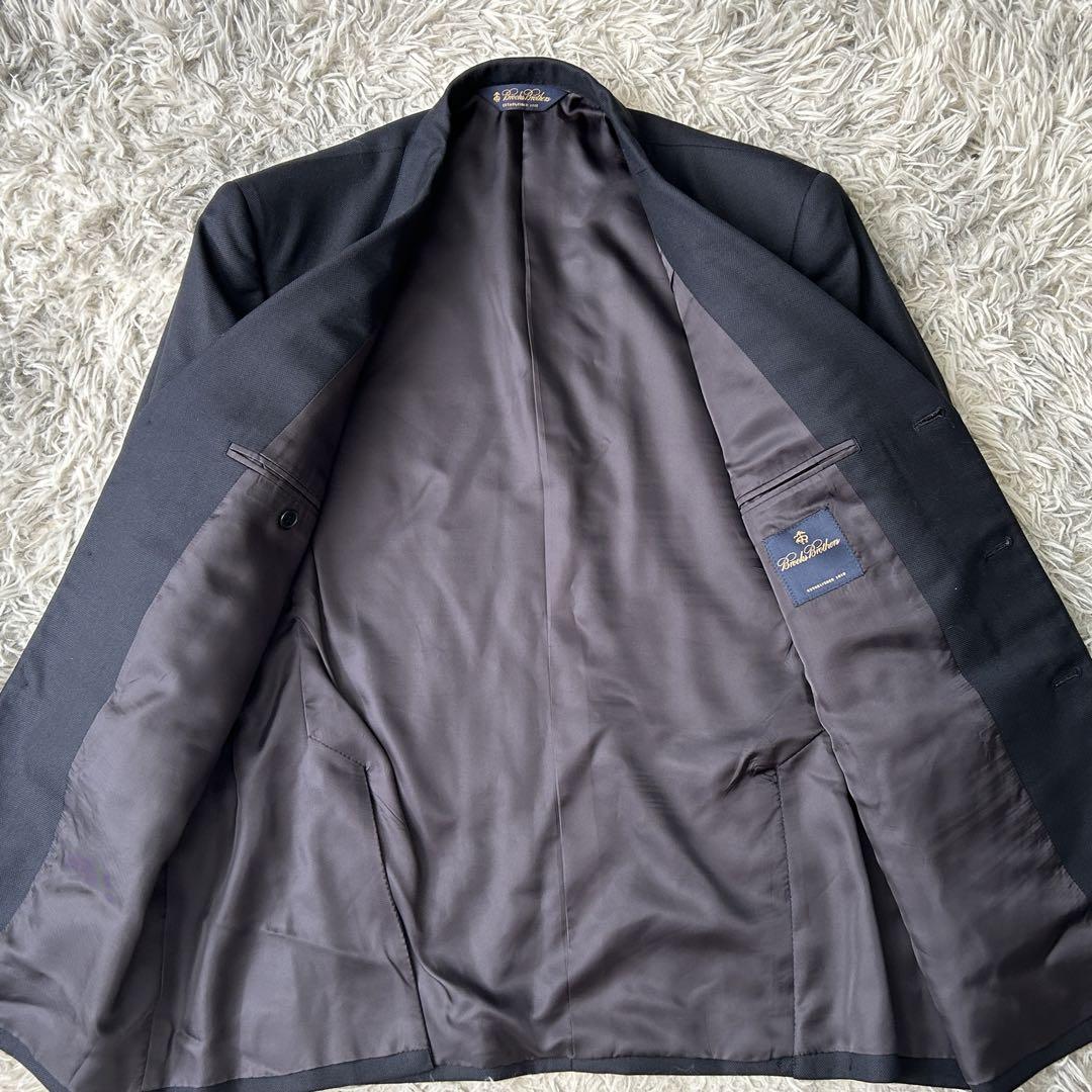 ブルックスブラザーズ セットアップスーツ ネイビー 紺ブレ L〜XL 画像3