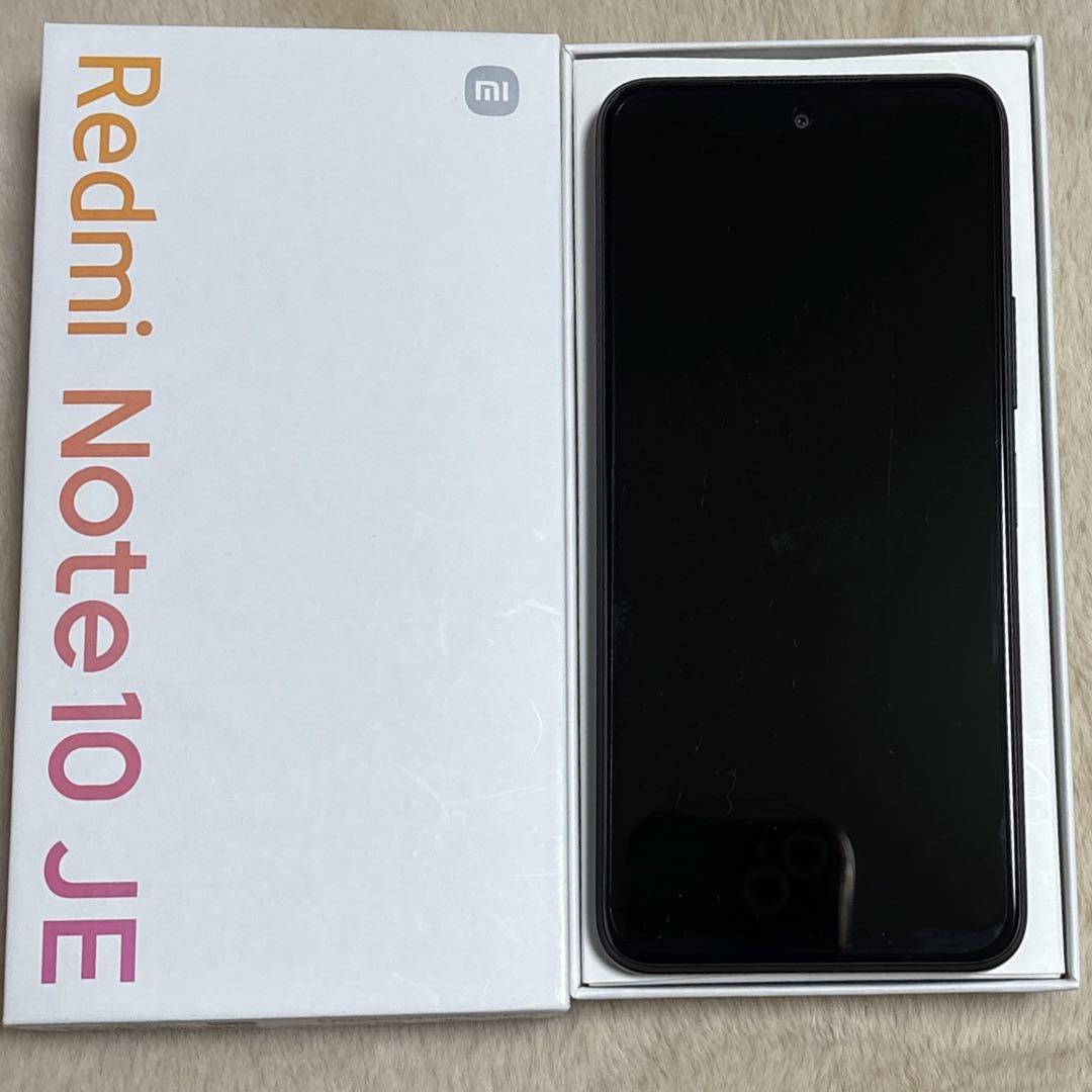 ほぼ新品 Redmi note10JE SIMフリー
