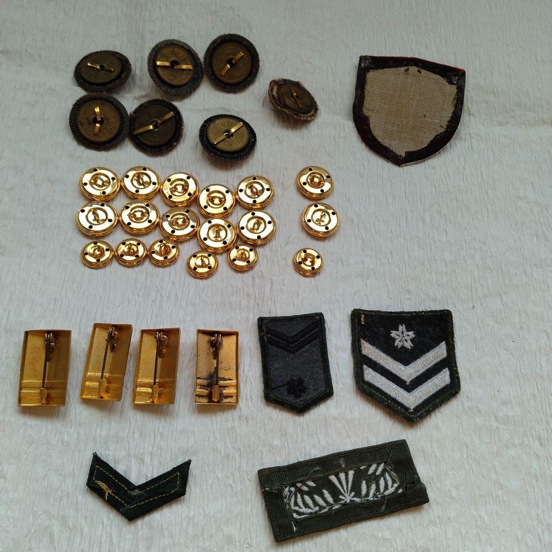 陸上自衛隊 階級章等 8種セット