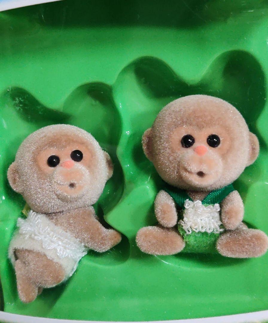 シルバニアファミリー　新品　サル　リス　赤ちゃん