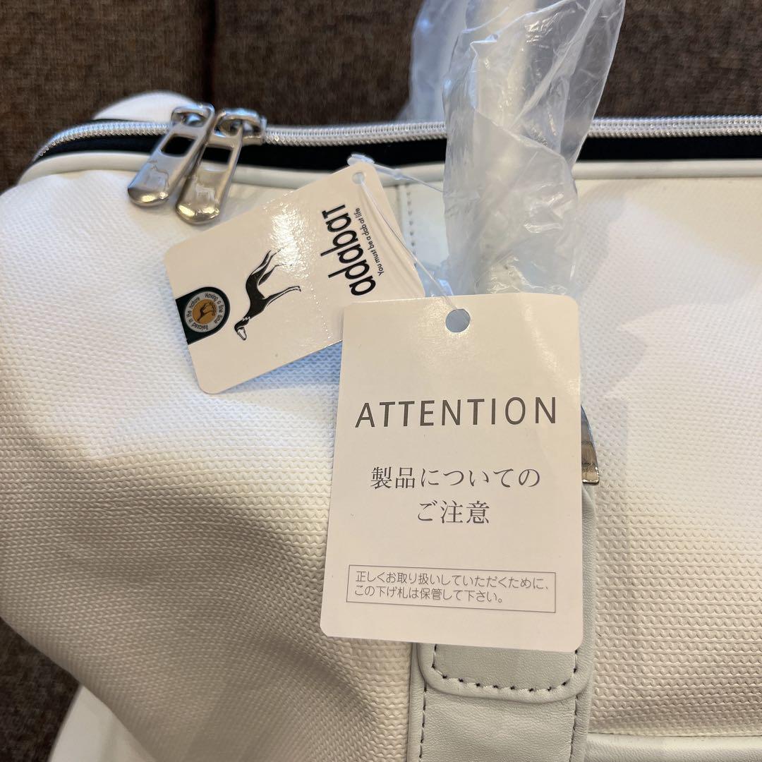 adabat ゴルフバッグ 白色 新品 タグ付き