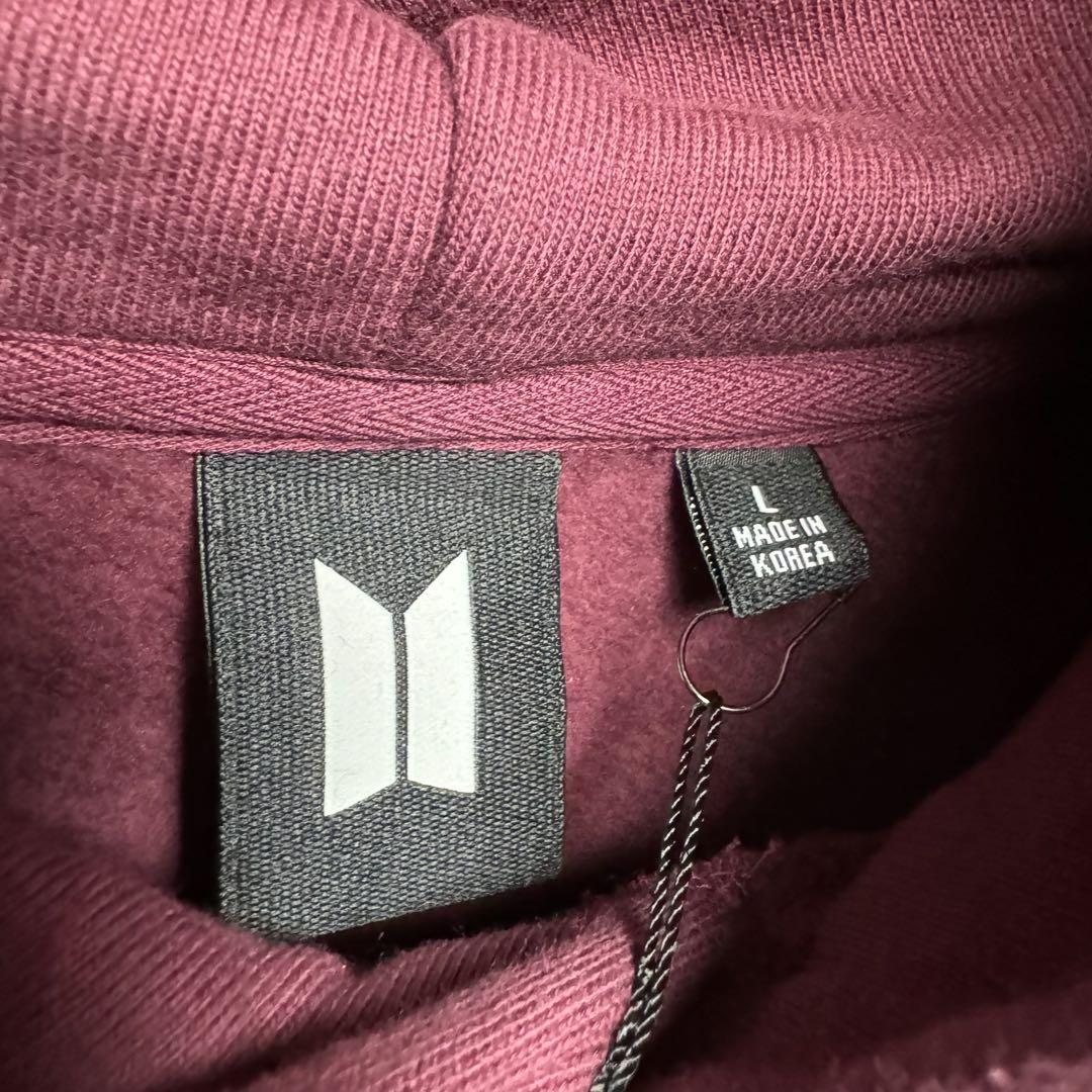 専用　BTS フーディー FAKE LOVE 未使用品 BTS varsity FAKE LOVE ジョングク パーカー 12