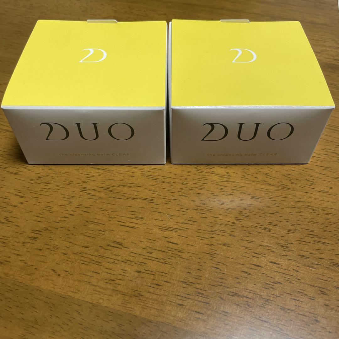 DUO ザ クレンジングバーム クリア 90g×2アウトレット セール