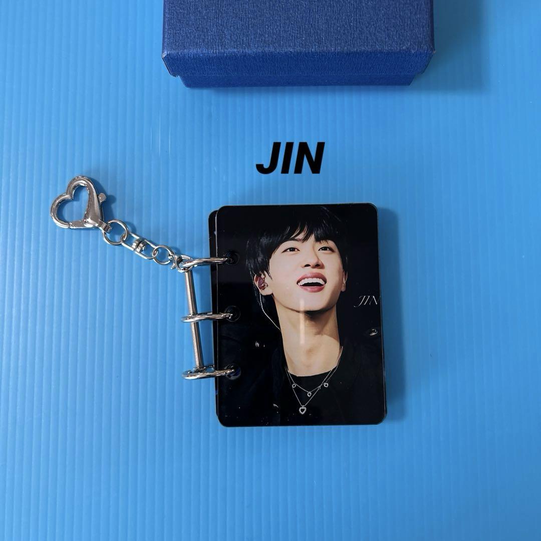 BTS JIN アクリルフォトアルバムキーホルダー① - メルカリ