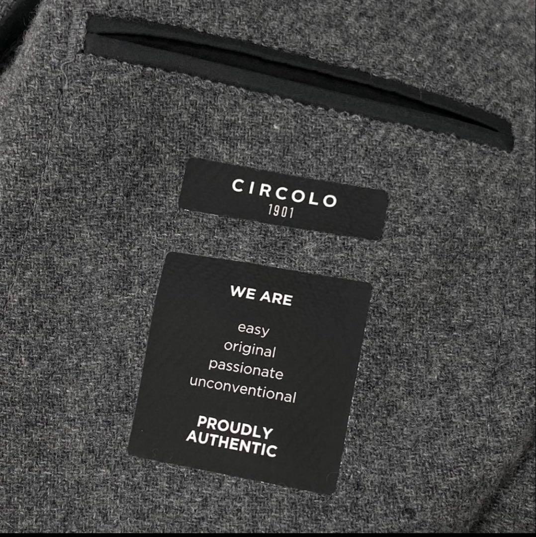 ウールカシミヤ ダブルジャケットXL