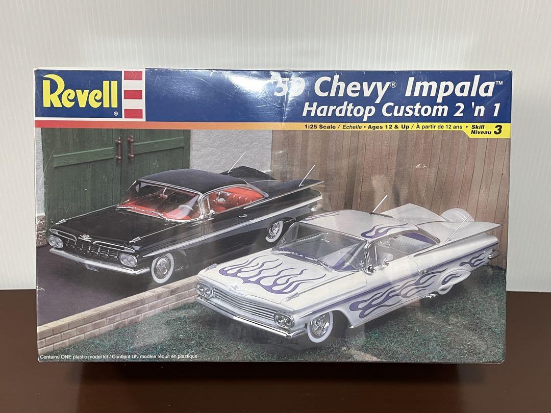 人気が高い 希少品 Revell 未組立品 プラモデル インパラ シボレー 1959 自動車