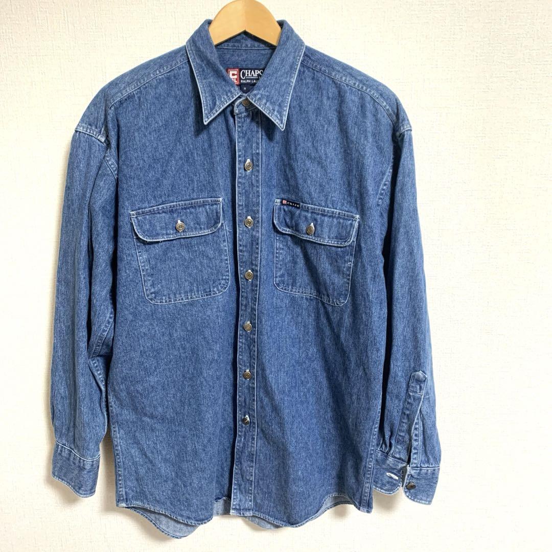 CHAPS ラルフローレン デニムシャツ インディゴ 春服 キムタク