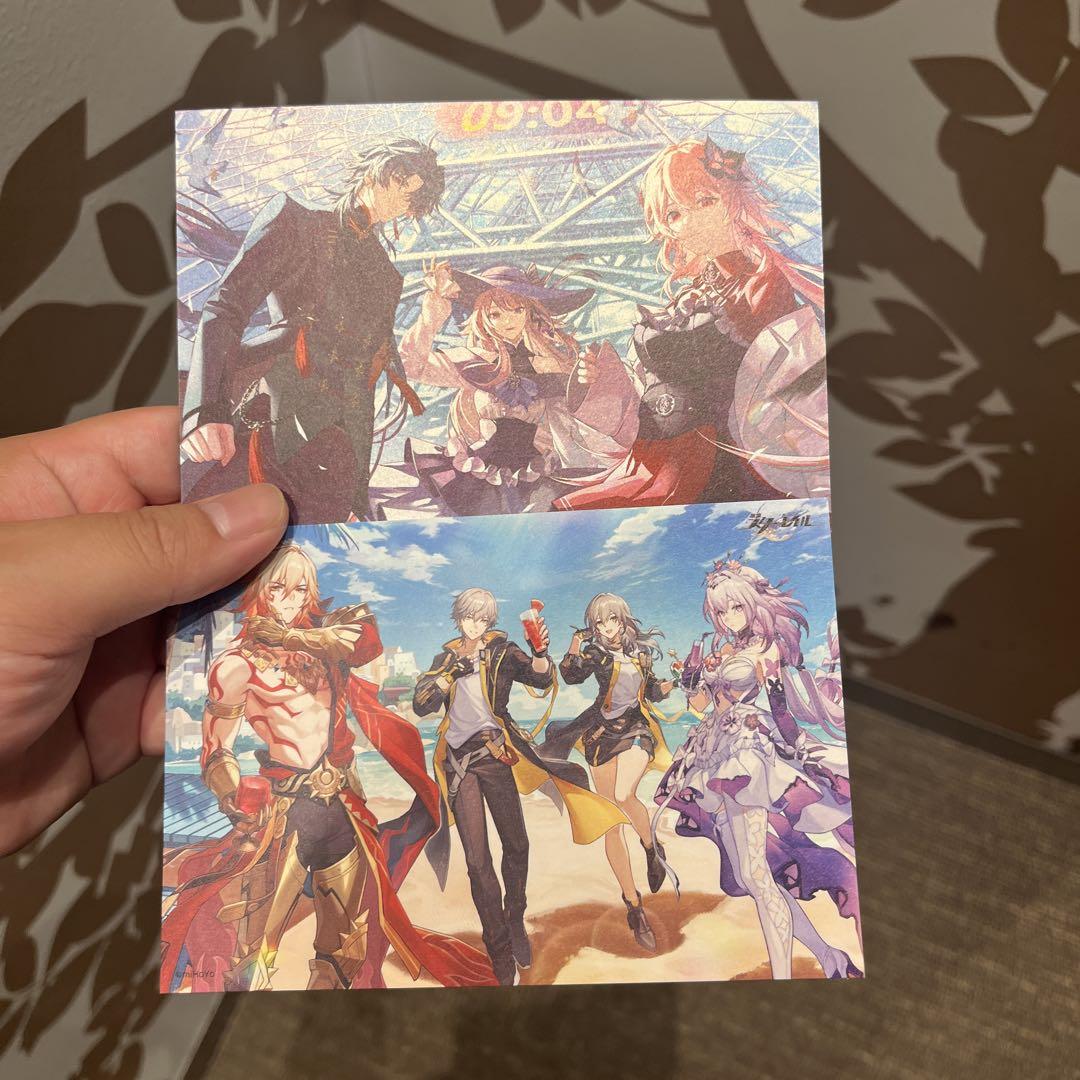 崩壊スターレイル　スタレ　ポップアップ　名古屋　特典　クリアカード 崩壊スターレイル スタレ ポップアップ 名古屋 特典 クリア
